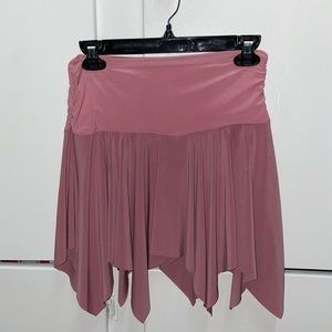 Y2k Mauve Pink Skirt